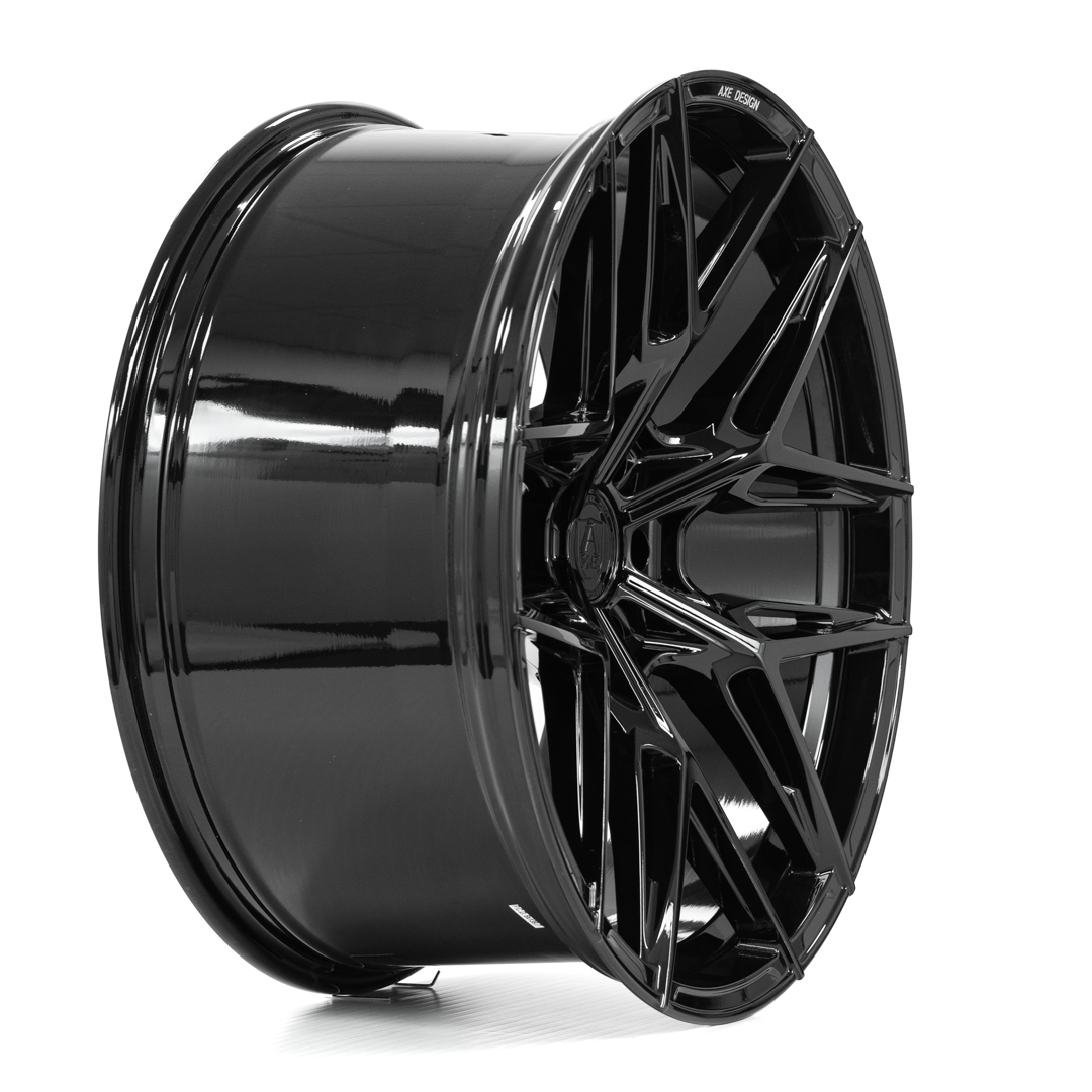 AXE WHEELS HYPE GLOSS BLACK 22x10 ET-19 6x139 (Square Set of 4)
