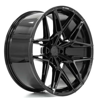 AXE WHEELS HYPE GLOSS BLACK 22x10 ET-19 6x139 (Square Set of 4)