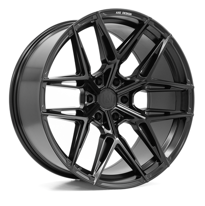 AXE WHEELS HYPE SATIN BLACK 22x10 ET-19 6x139 (Square Set of 4)
