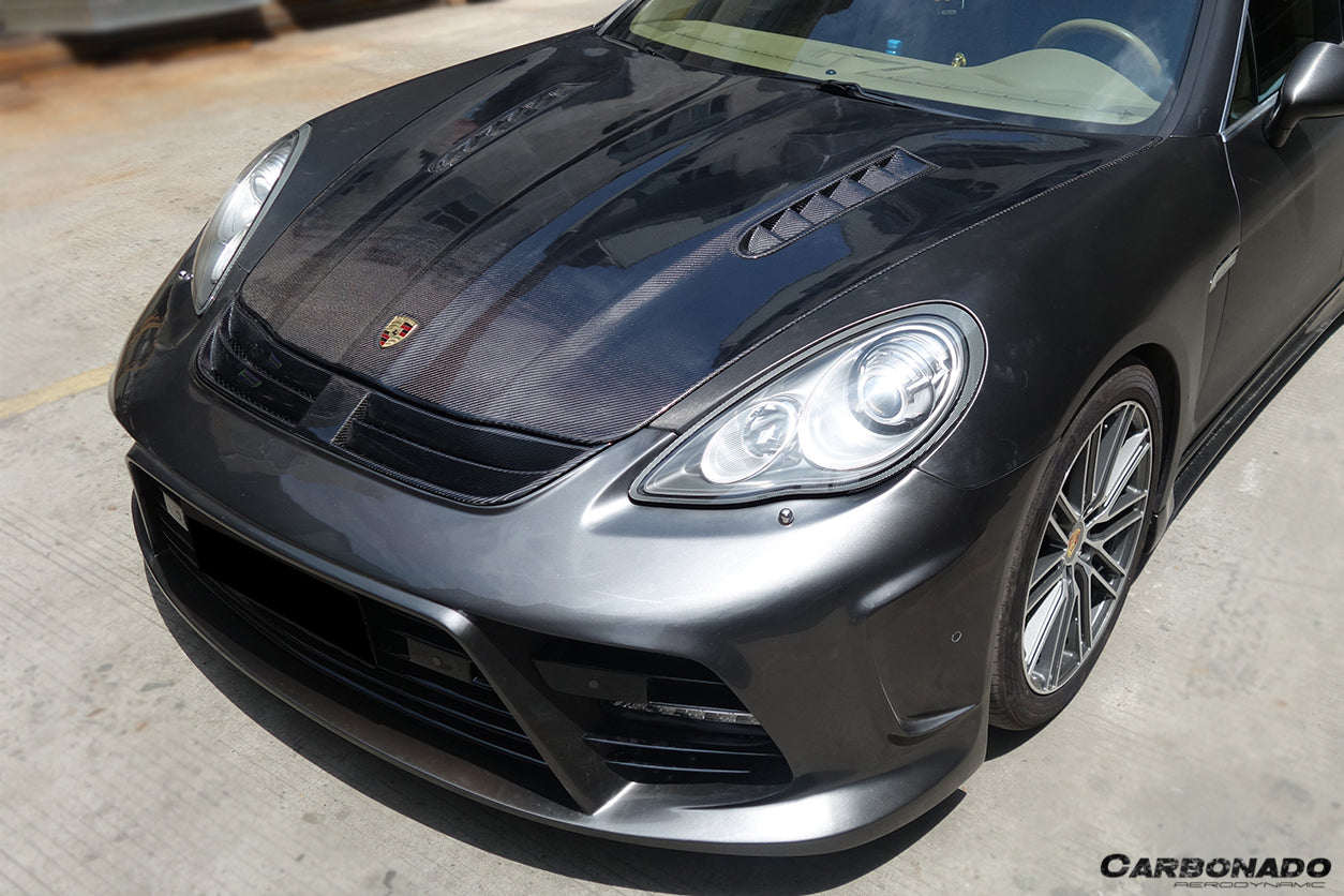 2009-2016 Porsche Panamera 970 MSY Style Hood - Carbonado