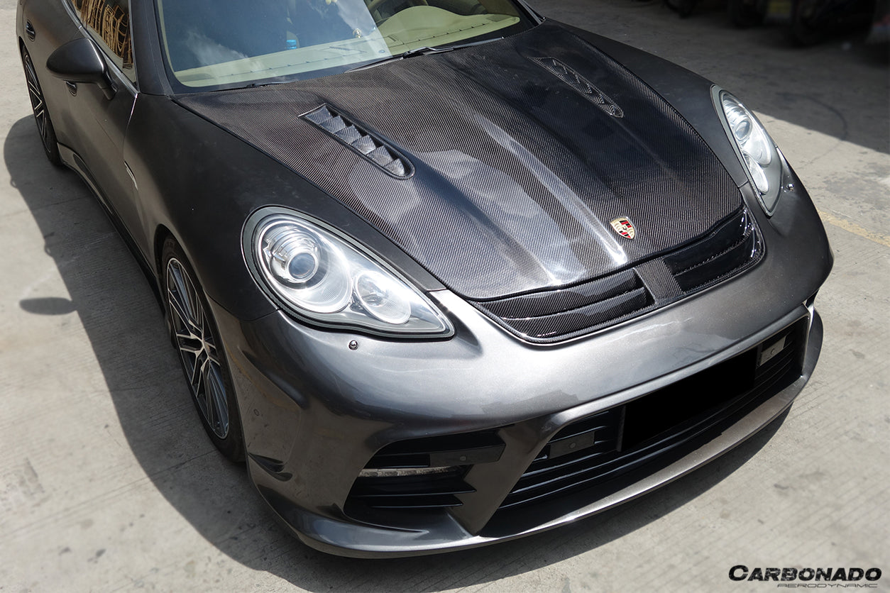 2009-2016 Porsche Panamera 970 MSY Style Hood - Carbonado