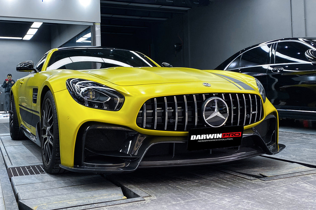 2017-2021 Mercedes Benz AMG GT/GTS/GTC IMP Performance Partial Carbon Fiber Front Bumper - DarwinPRO Aerodynamics