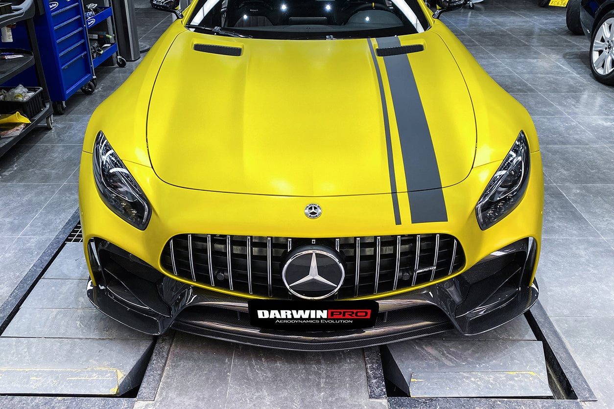 2017-2021 Mercedes Benz AMG GT/GTS/GTC IMP Performance Partial Carbon Fiber Front Bumper - DarwinPRO Aerodynamics