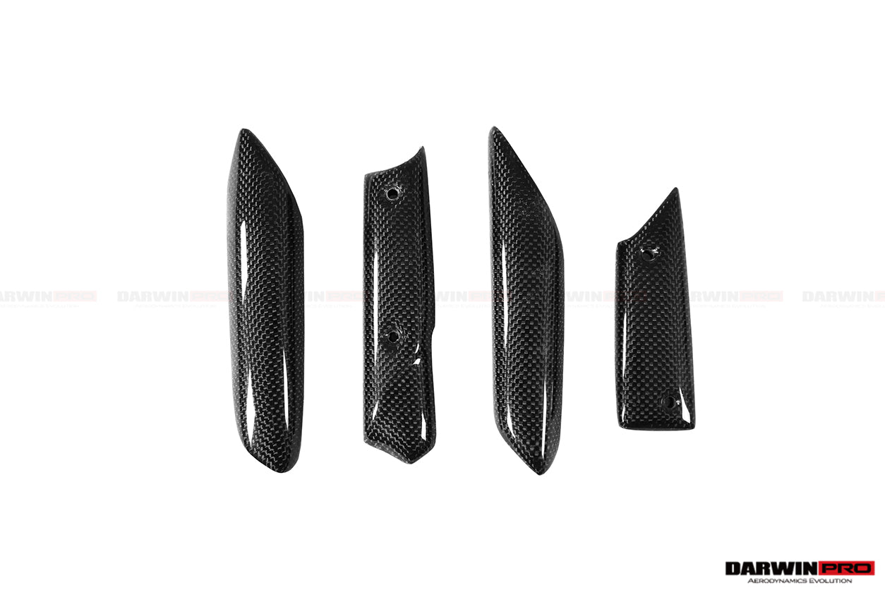 2015-2020 Ferrari 488 GTB/Spyder Carbon Fiber Door Handle Interior - DarwinPRO Aerodynamics