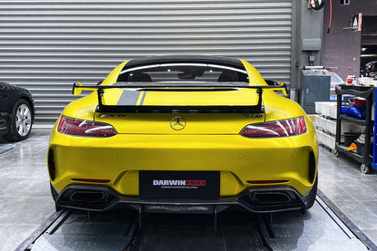 2017-2021 Mercedes Benz AMG GT/GTS IMP Performance Partial Carbon Fiber Rear Bumper w/ Diffuser - DarwinPRO Aerodynamics
