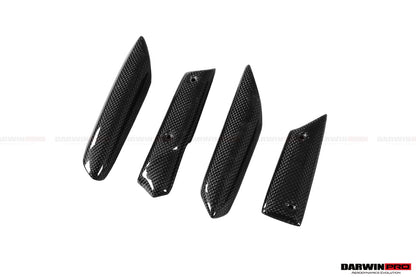 2015-2020 Ferrari 488 GTB/Spyder Carbon Fiber Door Handle Interior - DarwinPRO Aerodynamics