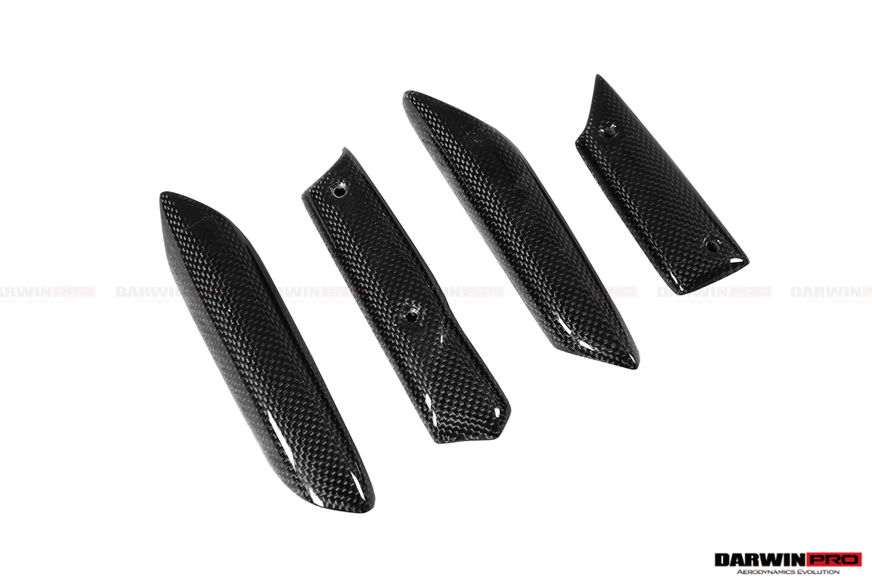 2015-2020 Ferrari 488 GTB/Spyder Carbon Fiber Door Handle Interior - DarwinPRO Aerodynamics