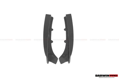 2011-2019 BMW 3 Series F30/F35 M-Tech GV Carbon Fiber Rear Lip w/ Diffuser & Caps - DarwinPRO Aerodynamics