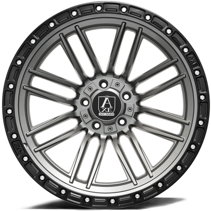 AXE WHEELS ICARUS GREY 22x12 ET-44 6x135 (Square Set of 4)