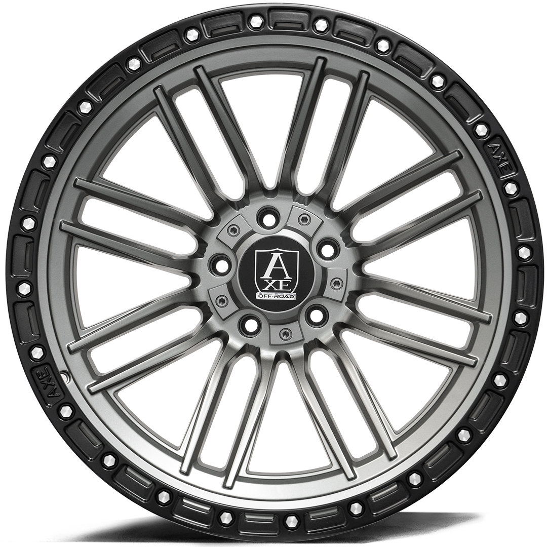 AXE WHEELS ICARUS GREY 22x12 ET-44 6x139 (Square Set of 4)