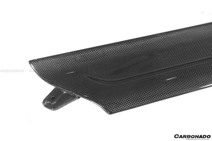 2015-2023 Ferrari 488 GTB/488 PISTA/F8 Dry Carbon Fiber Inner Underscreen panel Replacemnt - Carbonado Aero