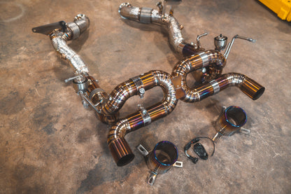 Valvetronic Design Ferrari F8 Valved Sport Exhaust System