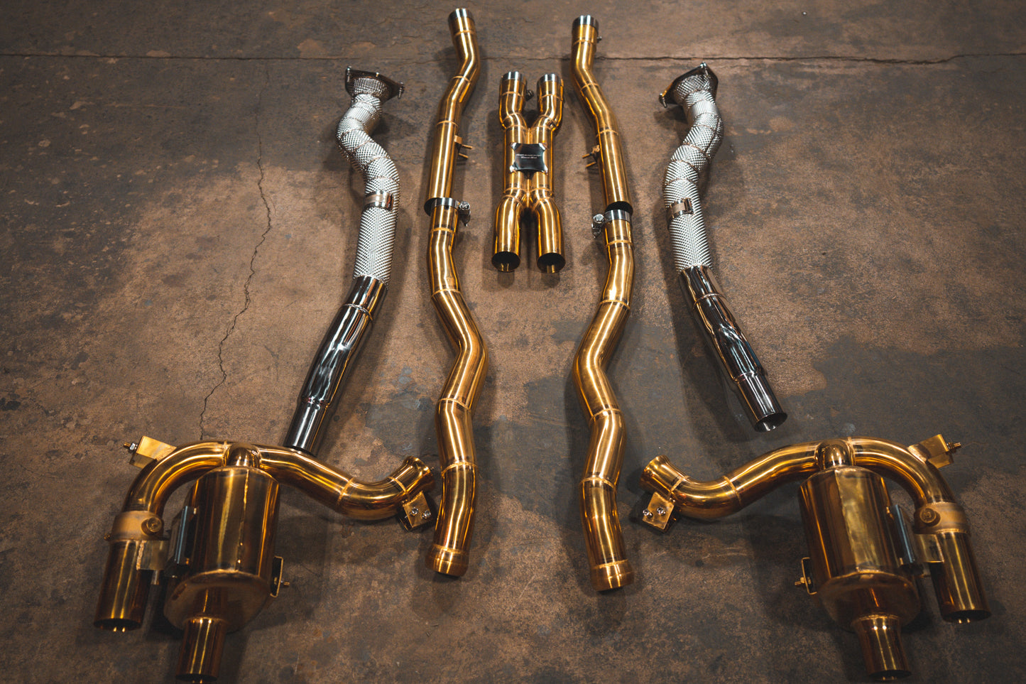 Valvetronic Design Ferrari GTC4 Lusso Valved Exhaust system