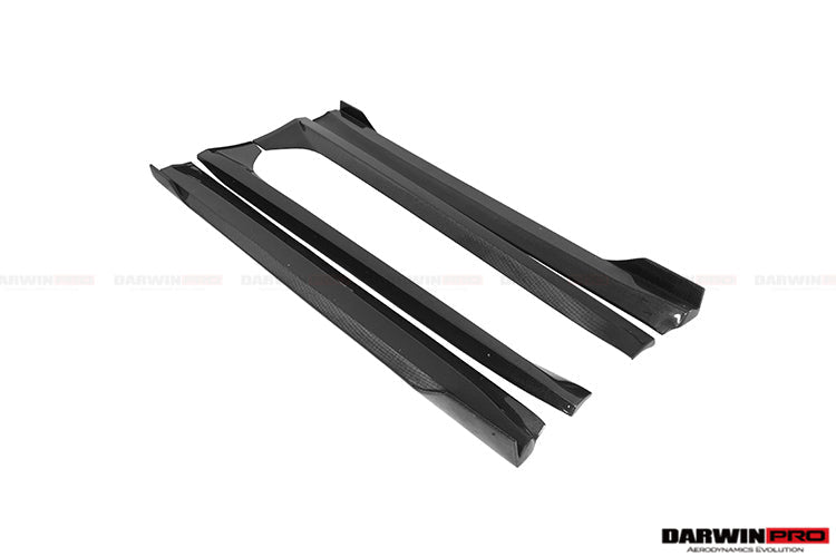 2017-2023 Tesla Model 3 IMP Performance Carbon Fiber Side Skirts - DarwinPRO Aerodynamics