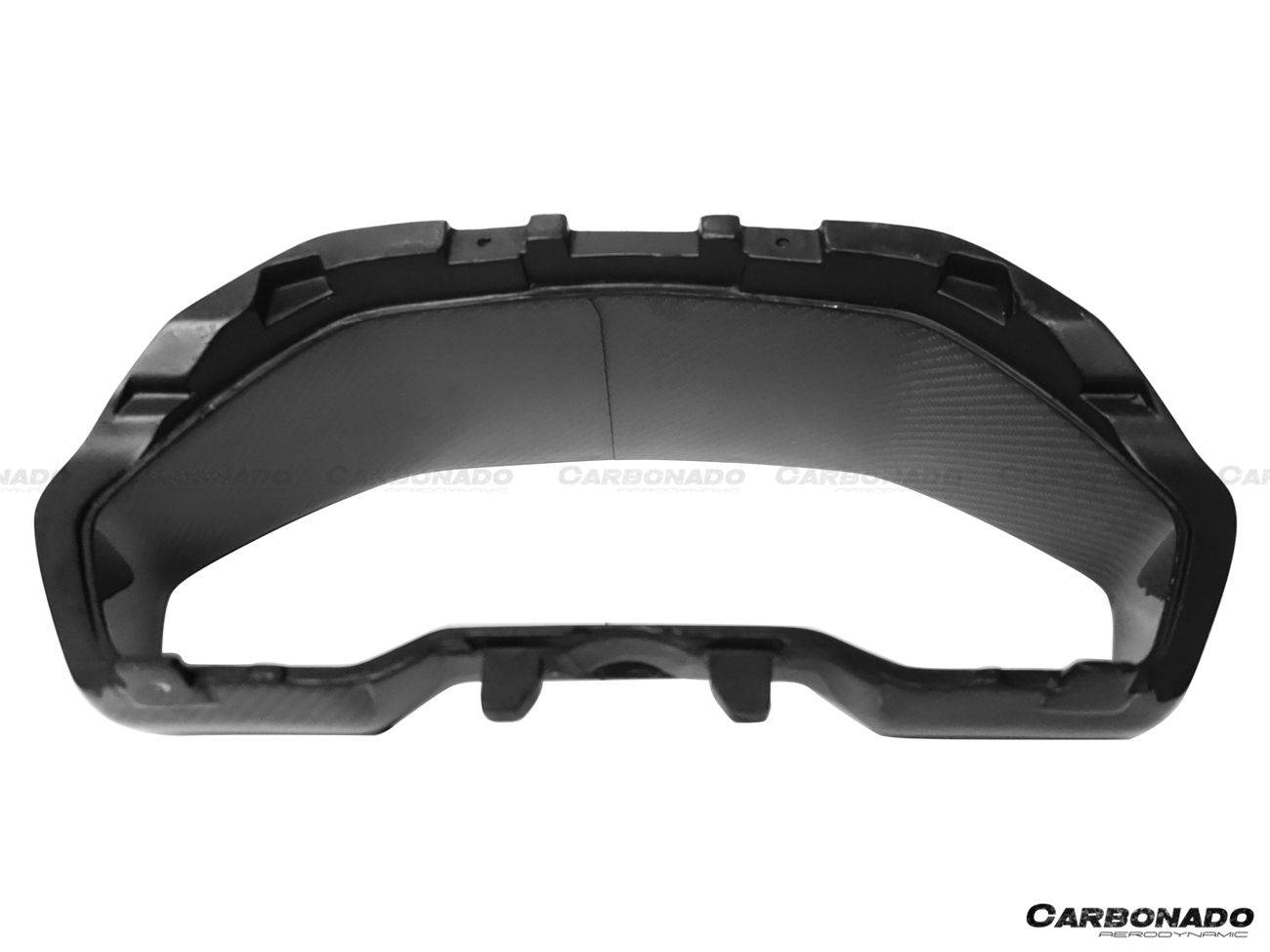 2011-2016 Lamborghini Aventador LP700 Coupe/Roadster OEM Style Carbon Fiber Instrument Surround Panel Cover - Carbonado Aero