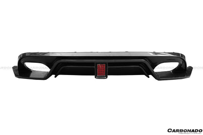 2013-2017 Jaguar F-Type Coupe/Convertible BS Style Rear Diffuser - Carbonado