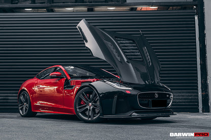 2013-2017 Jaguar F-Type Coupe/Convertible IMP Performance Partial Carbon Fiber Front Bumper w/ Lip - DarwinPRO Aerodynamics