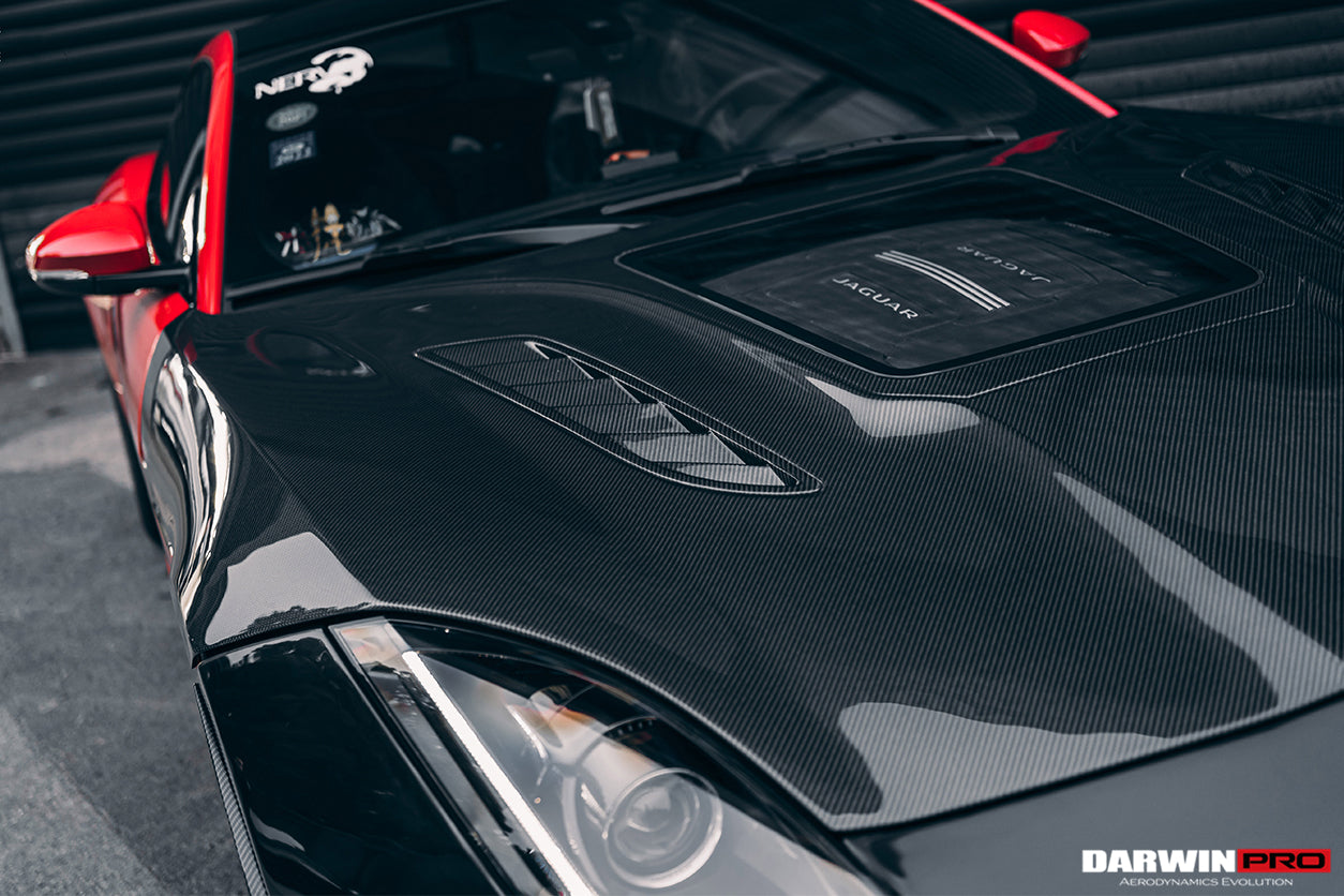 2013-2017 Jaguar F-Type Coupe/Convertible IMP Performance Hood - DarwinPRO Aerodynamics