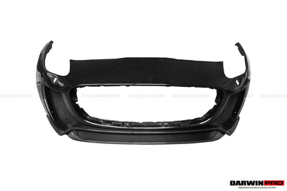 2013-2017 Jaguar F-Type Coupe/Convertible IMP Performance Partial Carbon Fiber Front Bumper w/ Lip - DarwinPRO Aerodynamics