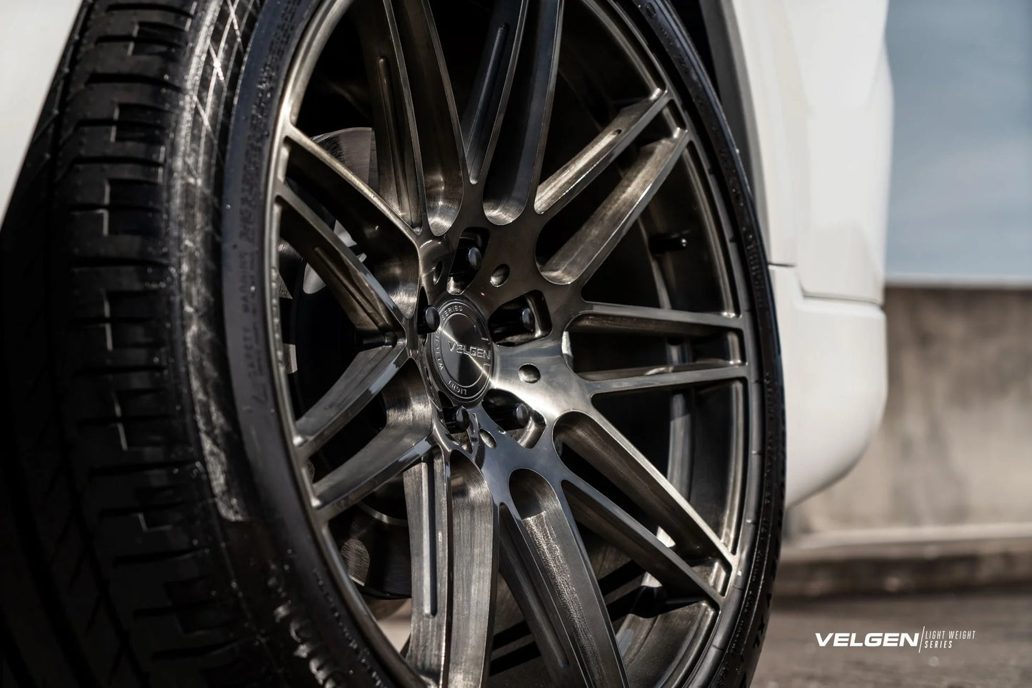 22" Velgen VF9 Brushed Titanium 5x114.3 ( Set of 4 )