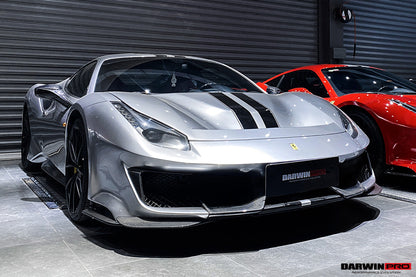 2015-2020 Ferrari 488 GTB/Spyder Pista Style Auto Full Body Kit - DarwinPRO Aerodynamics