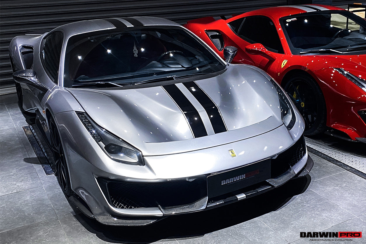 2015-2020 Ferrari 488 GTB/Spyder Pista Style Auto Full Body Kit - DarwinPRO Aerodynamics