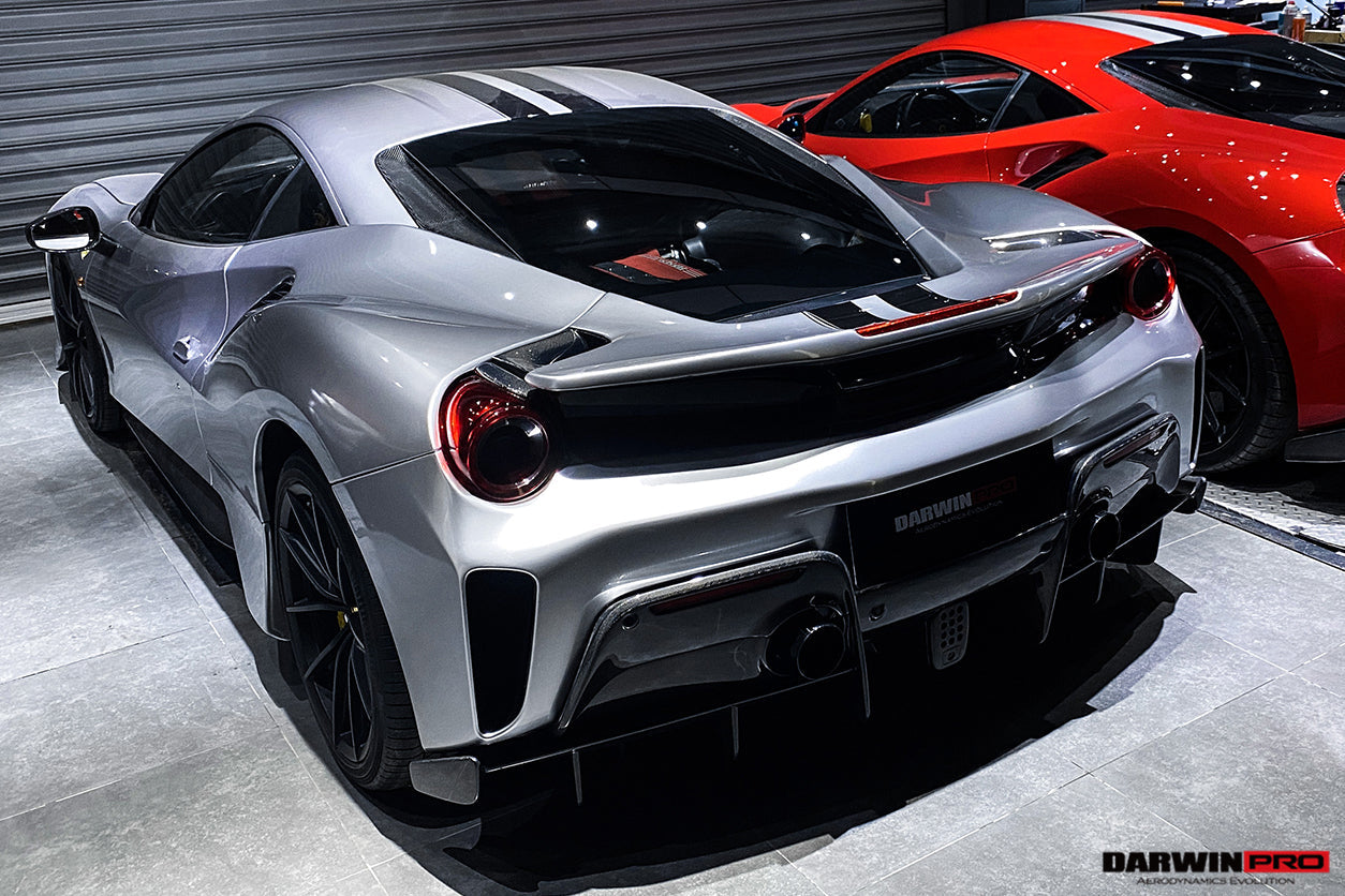 2015-2020 Ferrari 488 GTB/Spyder Pista Style Auto Full Body Kit - DarwinPRO Aerodynamics