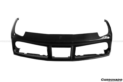 2015-2020 Ferrari 488 GTB Spyder OE Style Carbon Fiber Front Bumper - Carbonado Aero