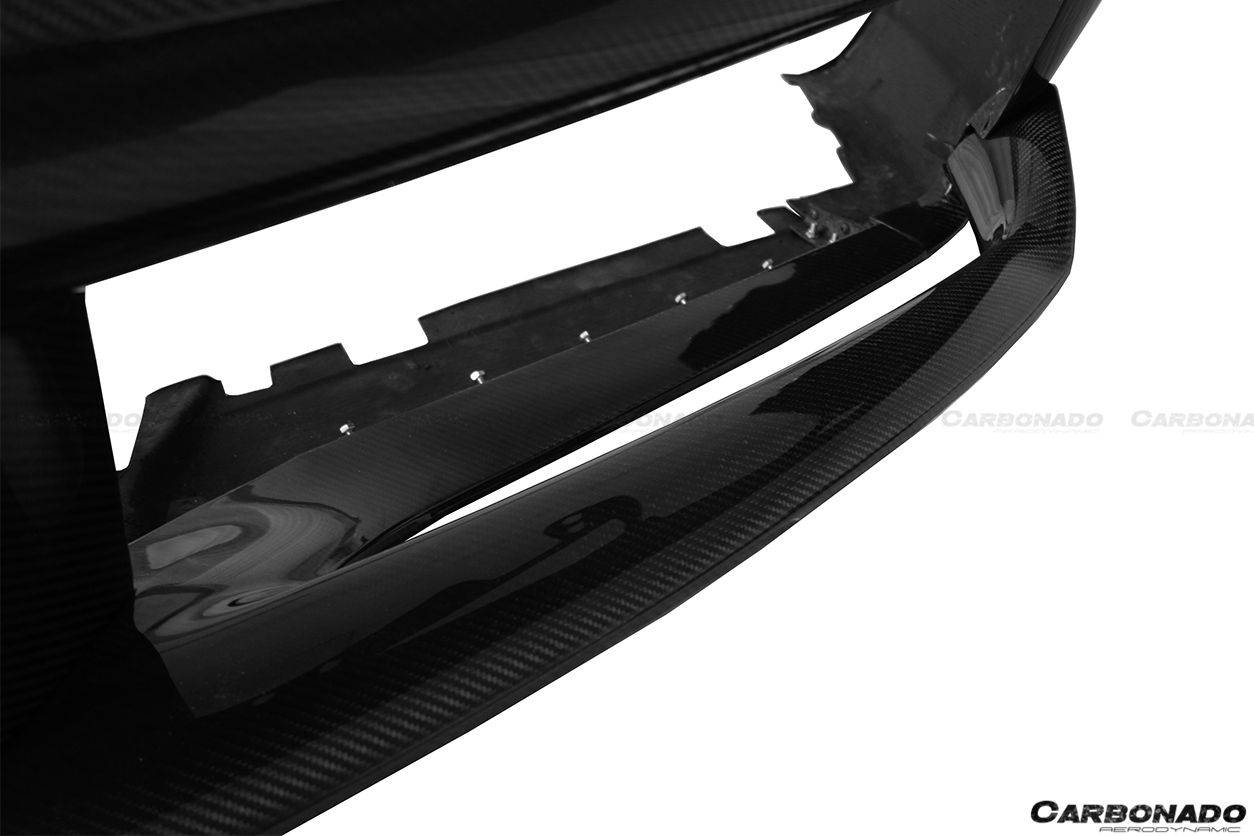 2015-2020 Ferrari 488 GTB Spyder OE Style Carbon Fiber Front Bumper - Carbonado Aero