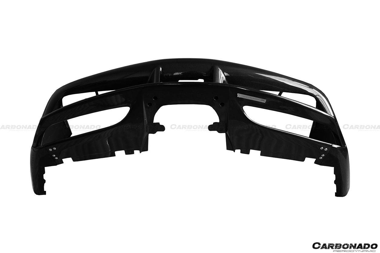 2015-2020 Ferrari 488 GTB Spyder OE Style Carbon Fiber Front Bumper - Carbonado Aero
