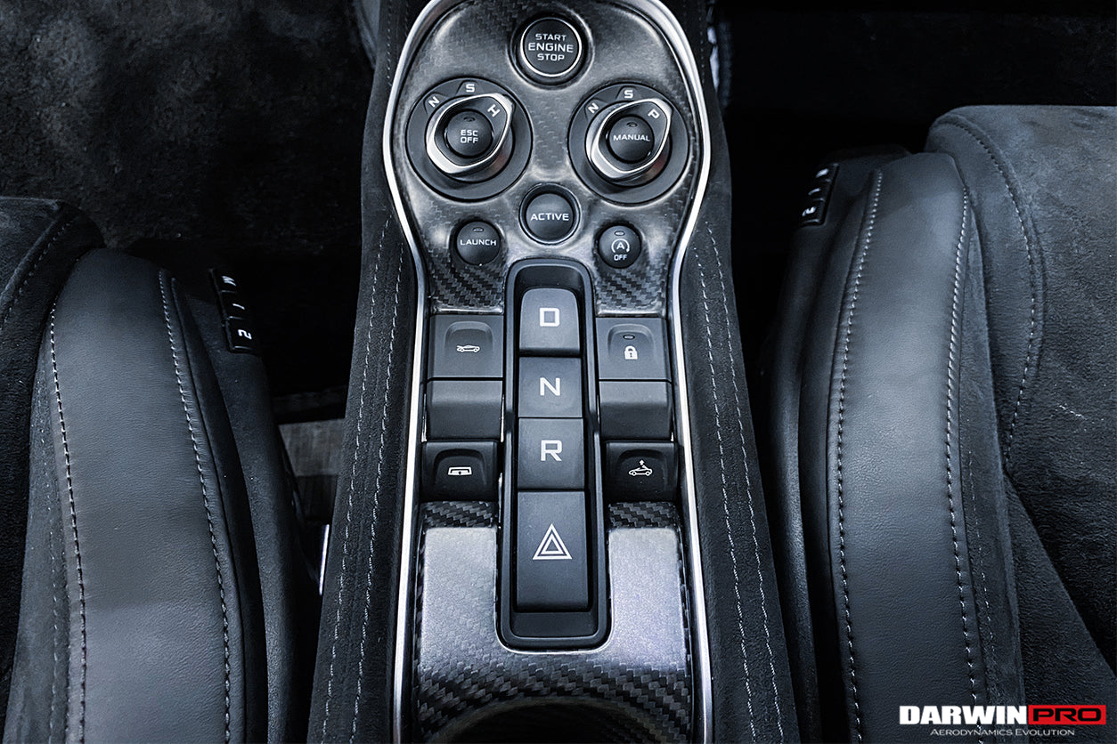 2015-2021 McLaren 540c/570s/570gt/600lt Dry Carbon Fiber Interiors (6pcs) - DarwinPRO Aerodynamics