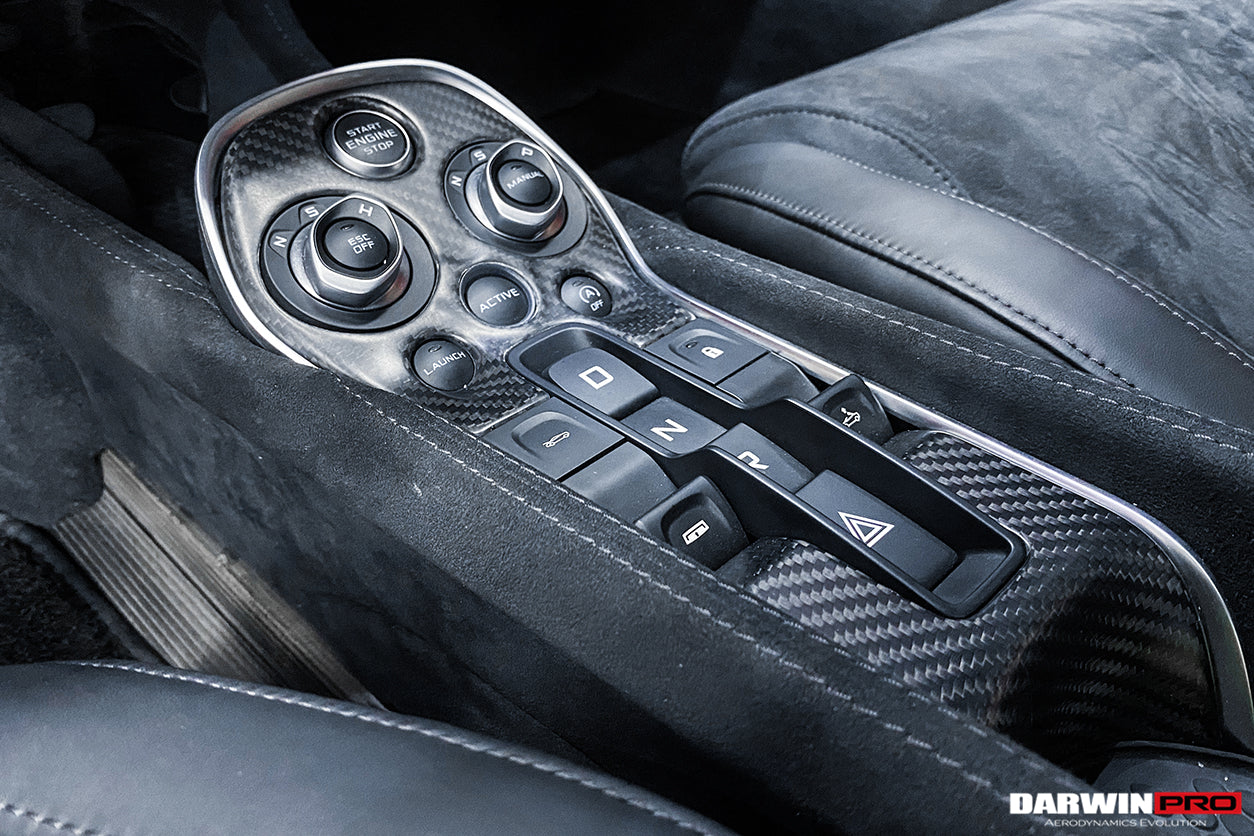 2015-2021 McLaren 540c/570s/570gt/600lt Dry Carbon Fiber Interiors (6pcs) - DarwinPRO Aerodynamics