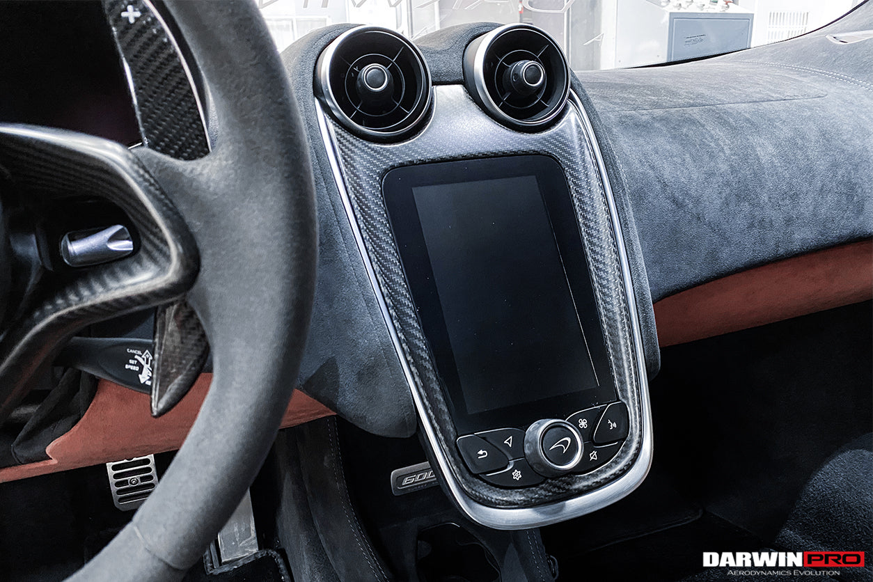2015-2021 McLaren 540c/570s/570gt/600lt Dry Carbon Fiber Interiors (6pcs) - DarwinPRO Aerodynamics
