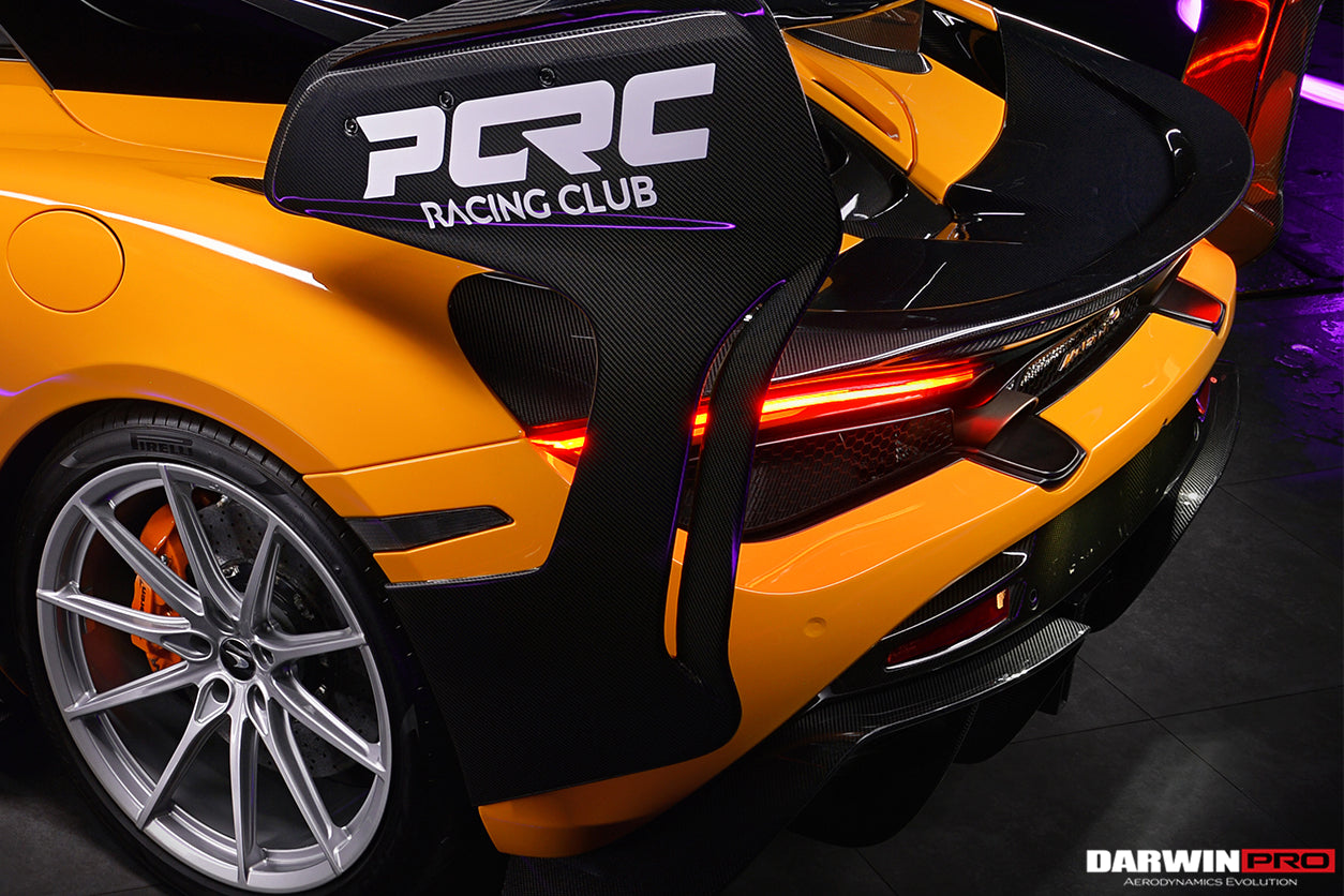 2017-2021 McLaren 720s Se²NWBII Style Carbon Fiber Rear Diffuser - DarwinPRO Aerodynamics