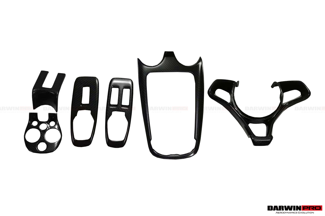 2015-2021 McLaren 540c/570s/570gt/600lt Dry Carbon Fiber Interiors (6pcs) - DarwinPRO Aerodynamics