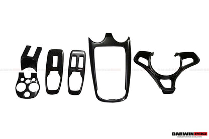 2015-2021 McLaren 540c/570s/570gt/600lt Dry Carbon Fiber Interiors (6pcs) - DarwinPRO Aerodynamics