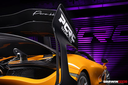 2017-2022 McLaren 720s Se²GTR Style Trunk Wing w/ Side Caps - DarwinPRO Aerodynamics