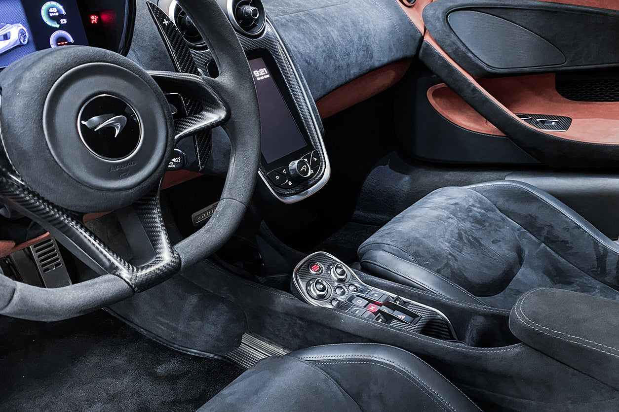 2015-2021 McLaren 540c/570s/570gt/600lt Dry Carbon Fiber Interiors (6pcs) - DarwinPRO Aerodynamics