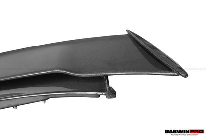 2010-2015 Mercedes Benz W197 SLS AMG BKSS Style Carbon Fiber Trunk Spoiler - DarwinPRO Aerodynamics
