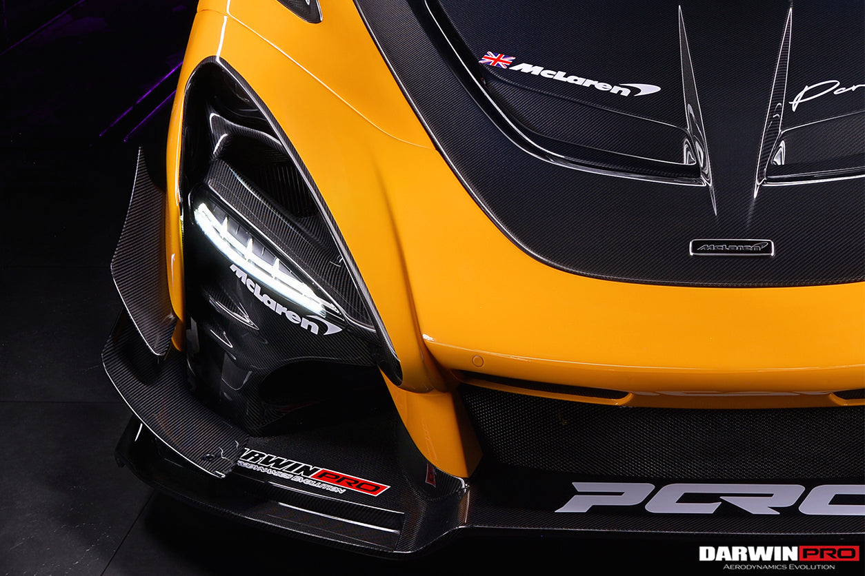 2017-2022 McLaren 720s Se²GTR Style Front Bumper - DarwinPRO Aerodynamics