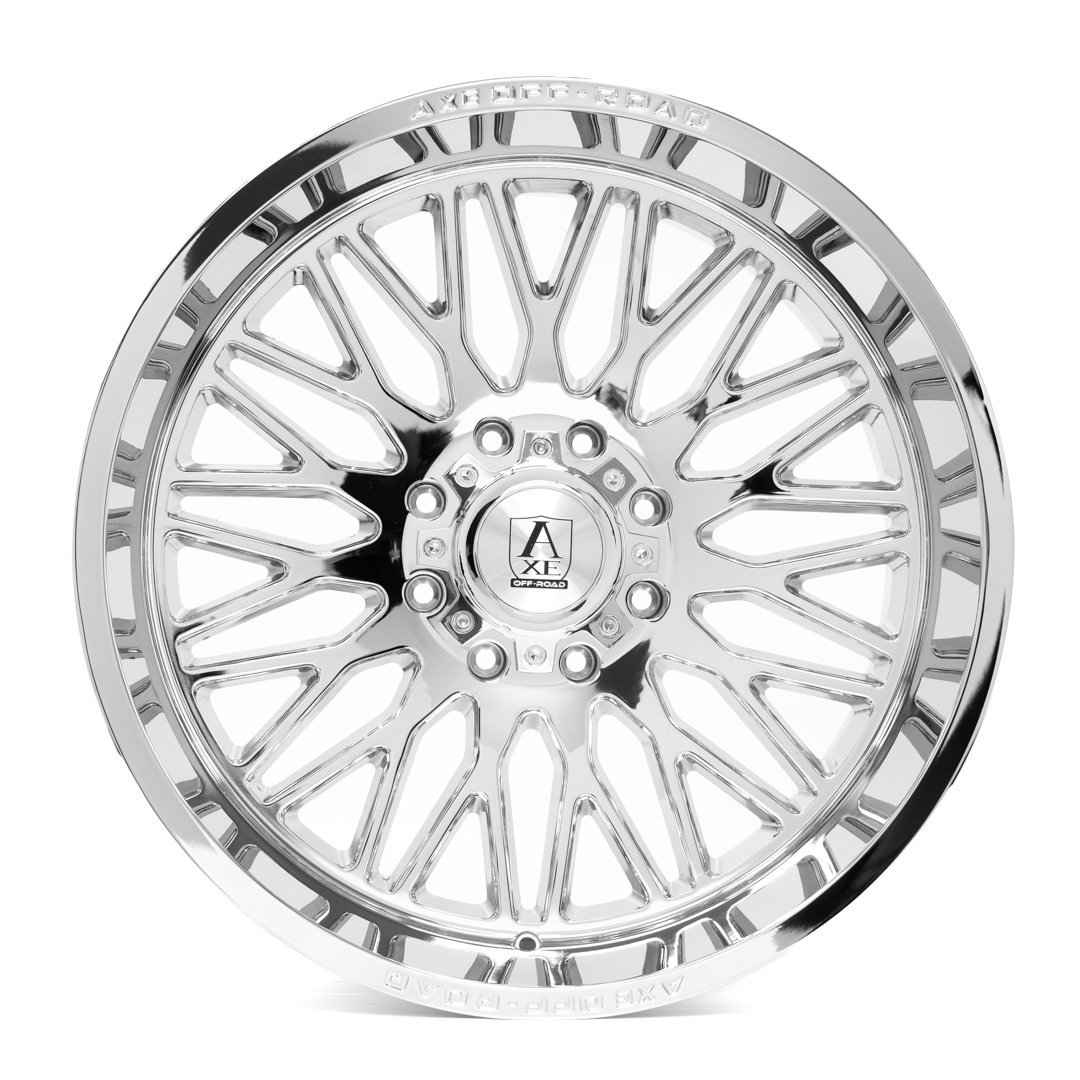 AXE WHEELS KRATOS CHROME 24x14 ET-76 8x180 (Square Set of 4)