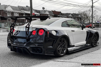 2008-2022 Nissan GTR R35 CBA/DBA/EBA BKSSII Style Partial Carbon Fiber Full Wide Body Kit - DarwinPRO Aerodynamics