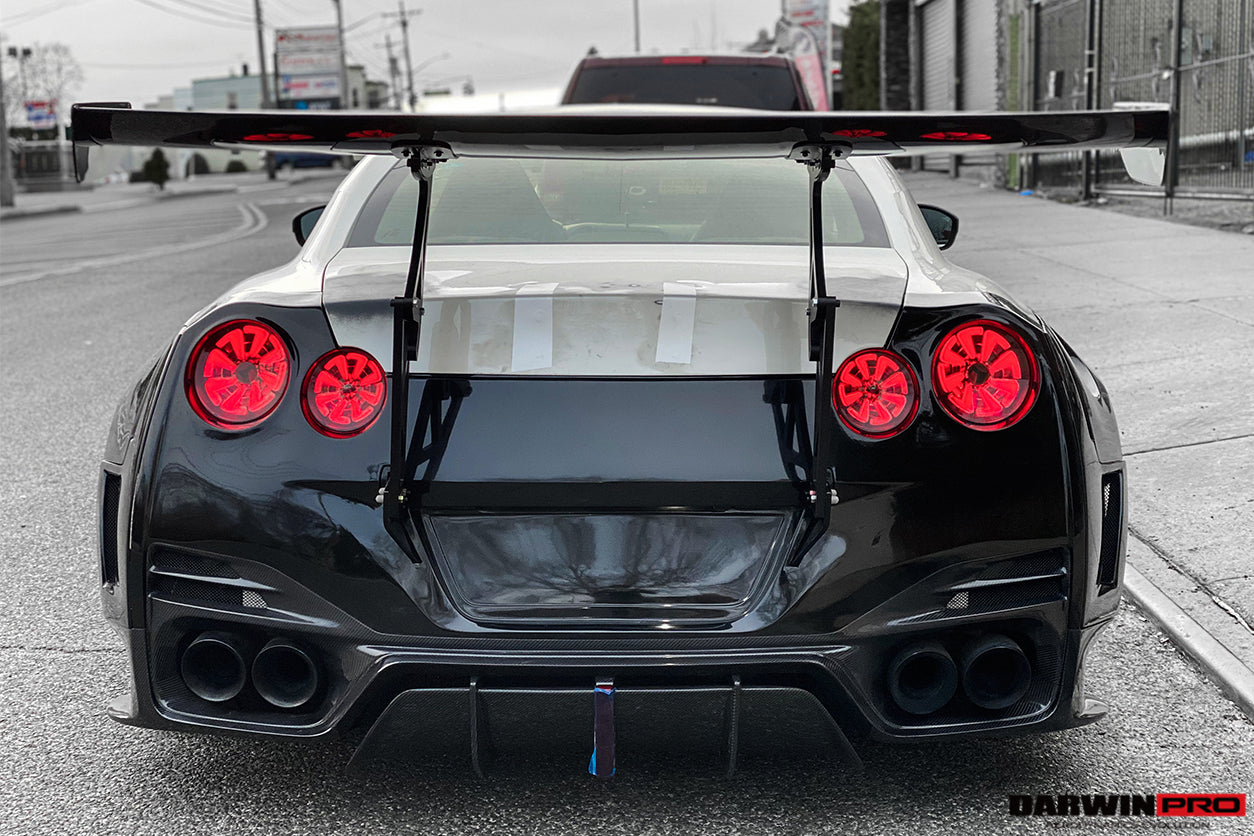 2008-2022 Nissan GTR R35 CBA/DBA/EBA BKSSII Style Partial Carbon Fiber Full Wide Body Kit - DarwinPRO Aerodynamics
