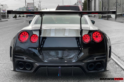 2008-2022 Nissan GTR R35 CBA/DBA/EBA BKSSII Style Partial Carbon Fiber Full Wide Body Kit - DarwinPRO Aerodynamics