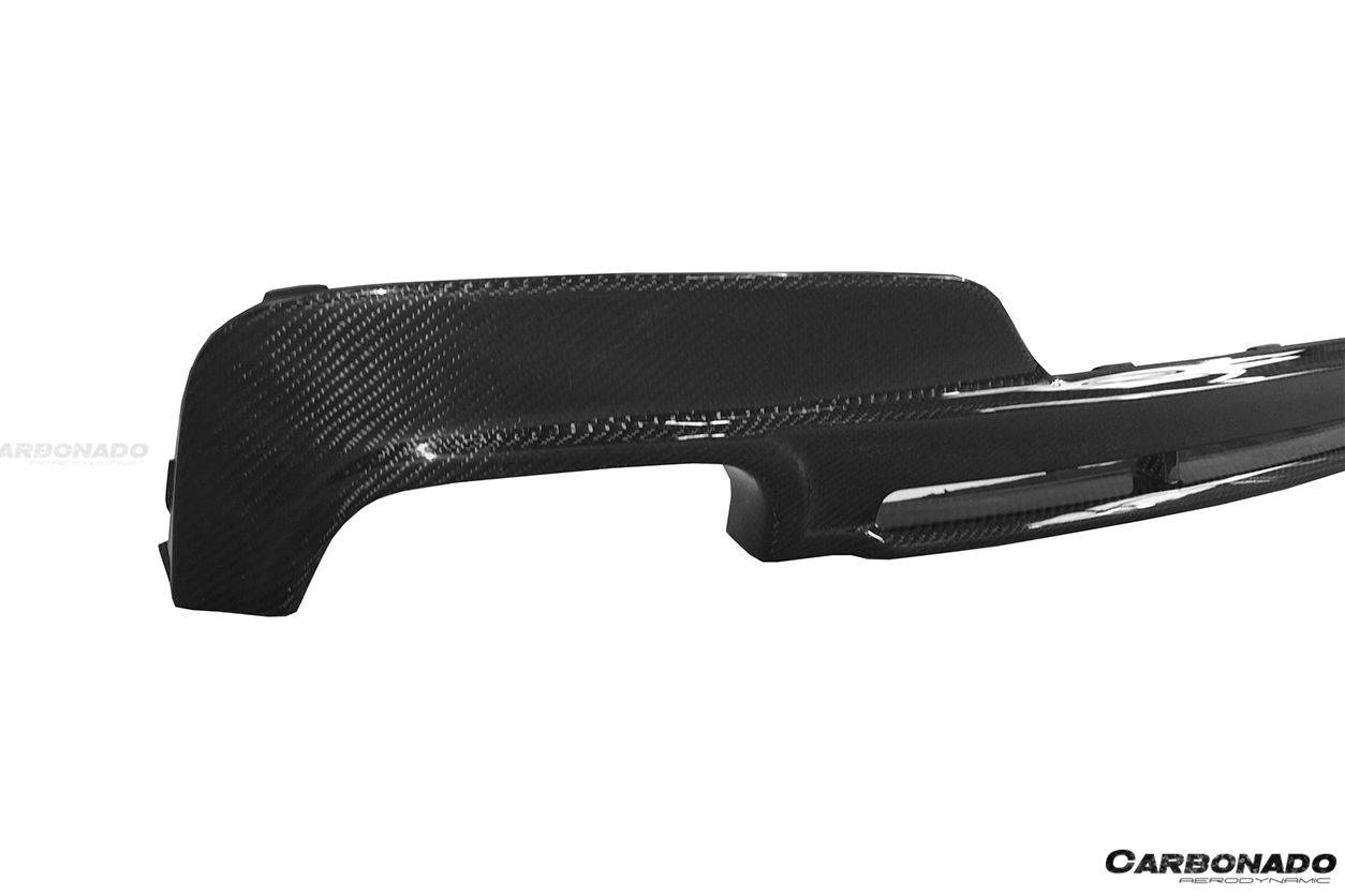 2011-2018 BMW 6 Series F06 F12 F13 HM Style Carbon Fiber Rear Diffuser - Carbonado Aero