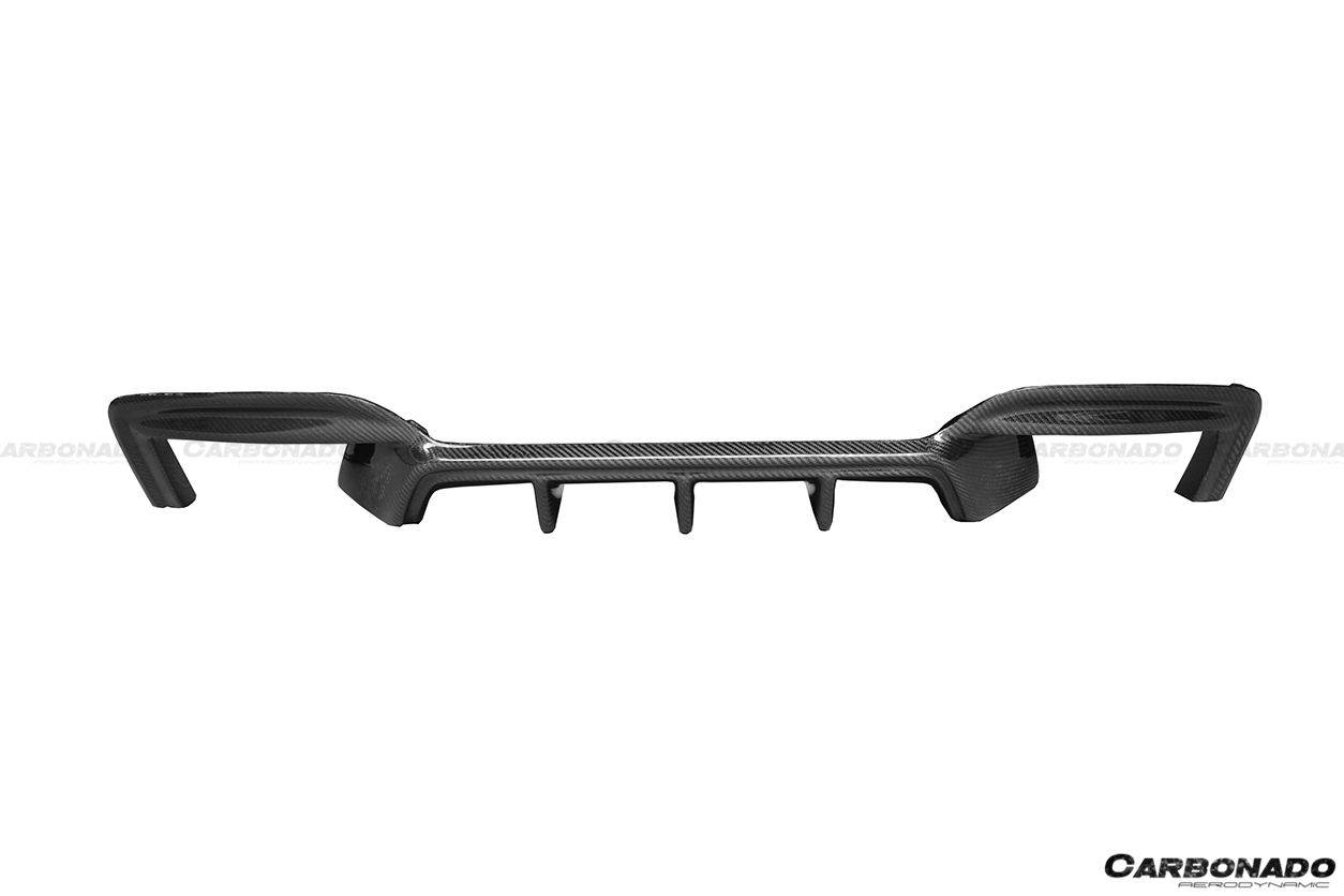 2011-2018 BMW 6 Series F06 F12 F13 M-Sport VRS Style Carbon Fiber Rear Lip (MT ONLY) - Carbonado Aero