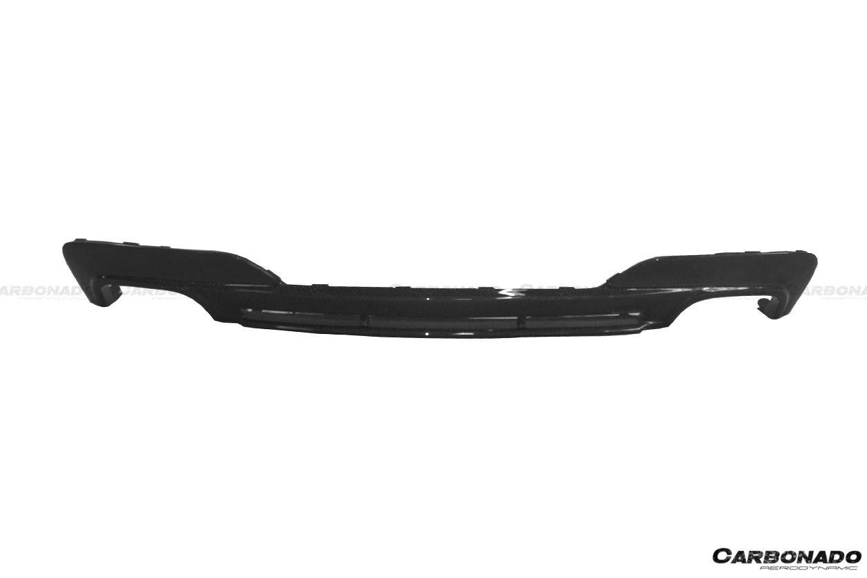 2011-2018 BMW 6 Series F06 F12 F13 HM Style Carbon Fiber Rear Diffuser - Carbonado Aero
