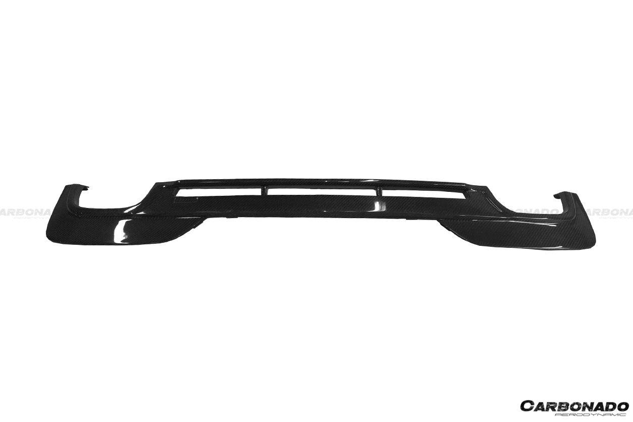 2011-2018 BMW 6 Series F06 F12 F13 HM Style Carbon Fiber Rear Diffuser - Carbonado Aero