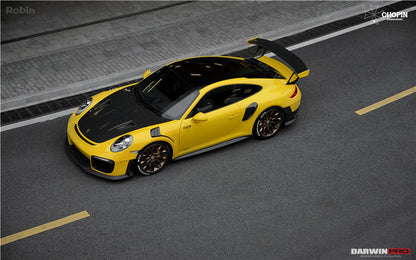 2012-2015 Porsche 991.1 Carrera/S GT2RS Style Carbon Fiber Side Skirts - DarwinPRO Aerodynamics