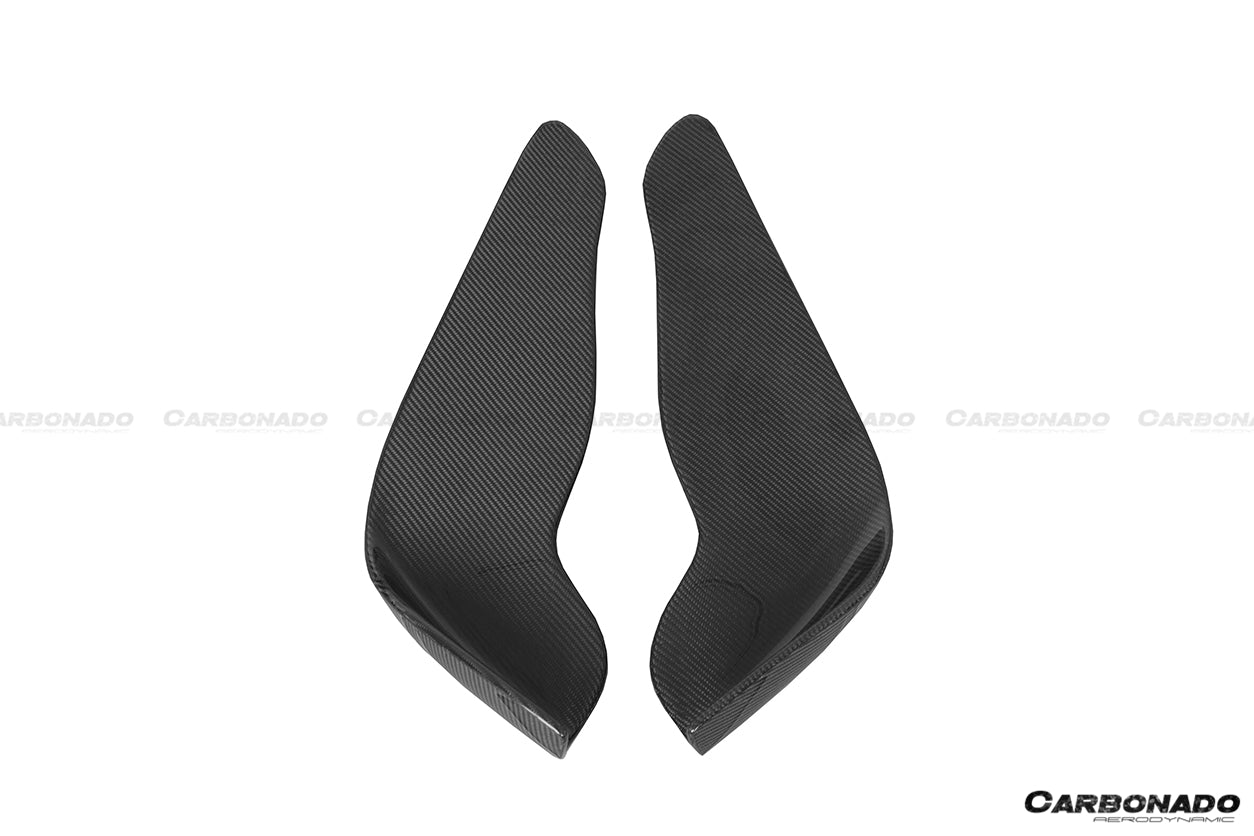 2009-2016 BMW Z4 E89 DP Style Carbon Fiber Front Bumper Splitter - Carbonado
